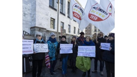 Dal Salva - Milano via libera agli speculatori: la protesta dei comitati ambientalisti in Tribunale