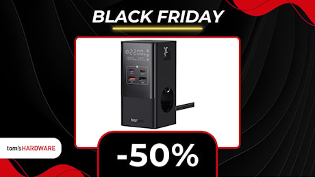 Ok al Black Friday, ma senza Prime niente sconto su questa ciabatta elettrica