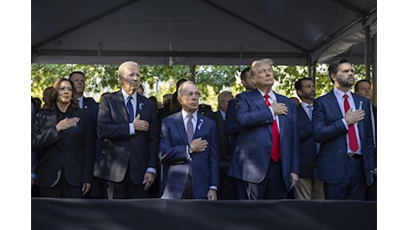 Insolita foto «di famiglia». Gop/dem a Ground zero