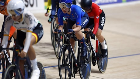 Mondiali su pista, Fidanza quarta nello scratch