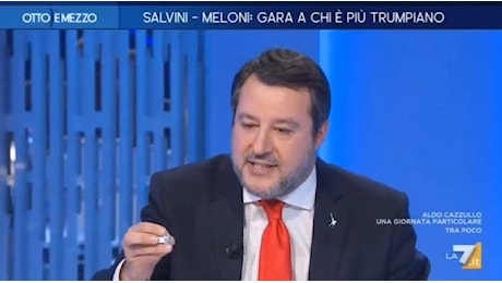 Salvini sorprende Lilli Gruber con un Bacio: “Un gesto di gentilezza” – Video