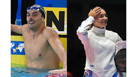 Parigi 2024, Paltrinieri e Fiamingo: i fidanzati sul podio olimpico nella stessa sera