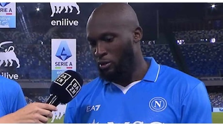 Lukaku a Dazn: Abbiamo sofferto e poi dimostrato di volerla vincere. Imparerò il napoletano in questi mesi