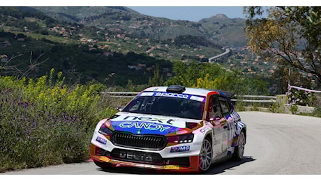 Targa Florio,il trentino Daprà è sbarcato in Sicilia per la terza tappa del Ciar