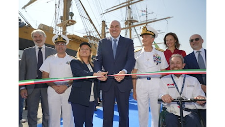 NAVE VESPUCCI AD ABU DHABI- 40MILA MIGLIA PERCORSE - CROSETTO: STRAORDINARIA AMBASCIATRICE D'ITALIA