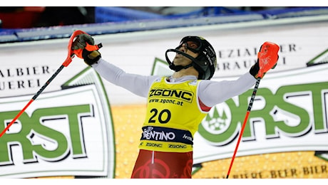 Sci, slalom maschile di Madonna di Campiglio, vince il bulgaro Albert Popov