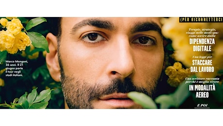 “Mi disconnetto per ritrovarmi”: Marco Mengoni si racconta a cuore aperto