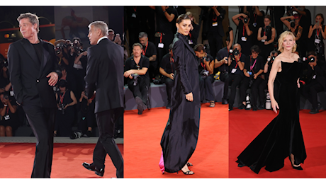 La Mostra e altri mostri. Pagelle da Venezia 2024: Brad Pitt e George Clooney spaccano i cu*i sul red carpet di “Wolfs” (10), Sveva Alviti in versione Matrix (4), Cate Blanchett insegnaci la vita (9)