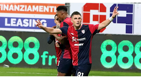 Cagliari-Verona 1-0: decide Piccoli al 75', super prove del trio Augello-Felici-Mina. Rossoblù al 12° posto