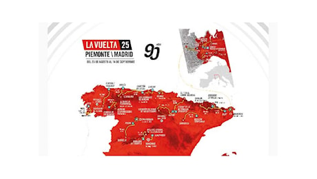 VUELTA ESPAÑA 2025: UN'EDIZIONE STORICA TRA ITALIA E SPAGNA PER FESTEGGIARE I 90 ANNI