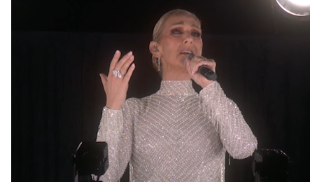 Celine Dion: alle Olimpiadi la prima performance dopo la diagnosi, da brividi [VIDEO]