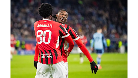 Champions, Slovan Bratislava-Milan 2-3: Pulisic, Leao e Abraham a segno