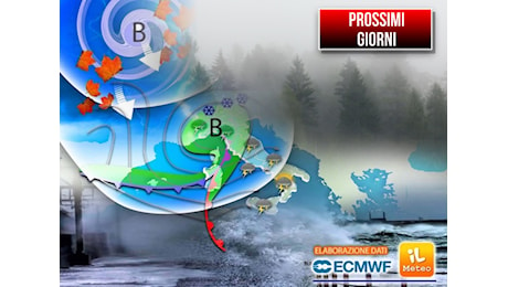 Meteo: nei Prossimi Giorni più di mezza Italia sott'acqua, la Mappa con le Piogge previste