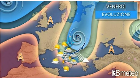 Neve dicembre, il meteo cambia da venerdì: temperature in picchiata e fiocchi bianchi anche a bassa quota