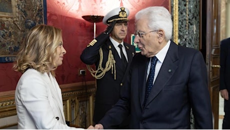 Meloni-Mattarella, pranzo riservato e «segreto» al Quirinale