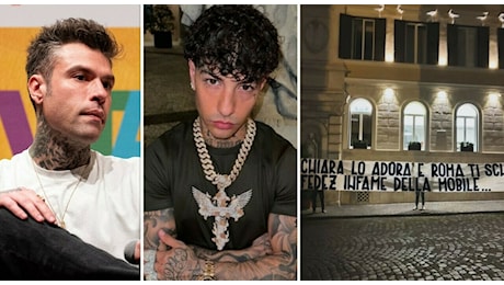 Inchiesta ultrà, gli striscioni contro Fedez, il dissing con Tony Effe e il pestaggio a Cristiano Iovino: «Tutto collegato»