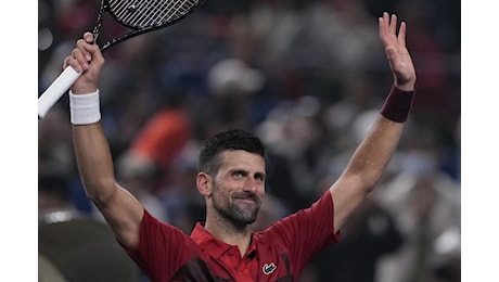 ATP Shanghai 2024, Djokovic batte Fritz per la decima volta e raggiunge Sinner in finale