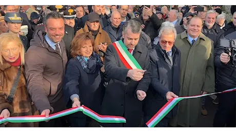 Colleferro riabbraccia il Quartiere Scalo. Nel giorno della Festa di Santa Barbara è stata finalmente aperta Via Romana