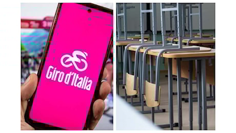 Scuole chiuse per il Giro d’Italia 2025, elenco città e date