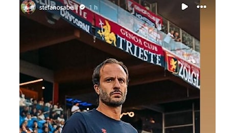 Sabelli e il messaggio per Gilardino: Grazie per aver creduto in me più di tutti