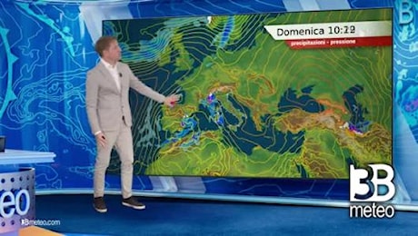 Previsioni meteo video di domenica 27 ottobre sull'Italia