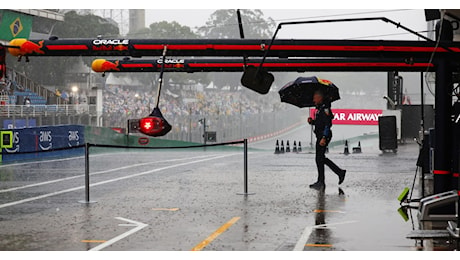 Troppa pioggia a Interlagos, qualifiche del GP San Paolo rinviate a domenica mattina