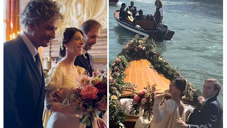 Le foto del matrimonio della 'figliastra' di Fiorello: il giorno speciale di Angelica Testa