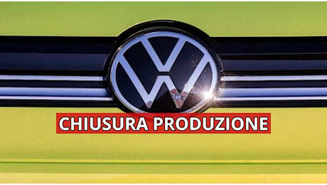 Volkswagen, chiude la produzione del modello più amato: dopo gli ultimi fatti non può andare avanti | Decisione necessaria