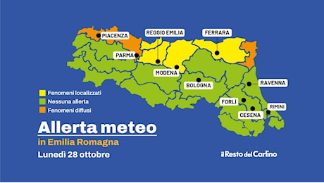 Frane e piene dei fiumi in Emilia Romagna: l’allerta meteo continua. E torna la nebbia