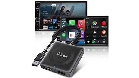 Con OTTOCAST Car Mate Max usi Apple TV e Fire TV in macchina, solo 89,99€