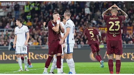 Roma-Inter 0-1, le pagelle dei nerazzurri: Bastoni sicuro, Mkhitaryan sprint. Barella? Positivo