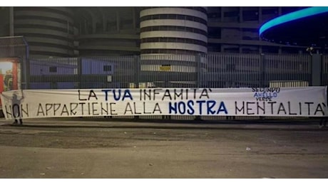 La curva dell’Inter attacca l’ex leader Beretta dopo il pentimento “Sei un infame”