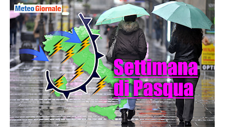 Meteo settimana di Pasqua, il Monsone su Italia