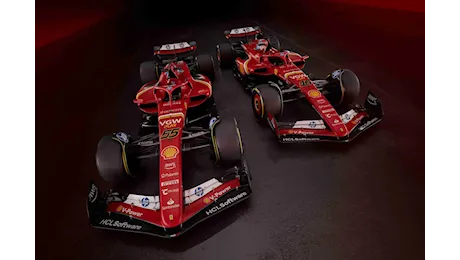 Ferrari presenta la livrea per Monza: la SF-24 avrà più nero