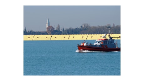 Attivato Mose a Venezia, prevista marea a 110 centimetri