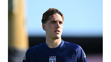 Afternoon training session for the Azzurri at Coverciano, Nicolò Zaniolo called up