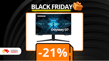 Samsung Odyssey G7: SCONTO del 21% per il Black Friday!