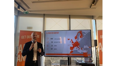 easyJet nel 2024 e le prospettive per il prossimo anno. Nove aerei in più nel 2025