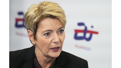 Keller-Sutter: «Orologi e investimenti, così ho convinto Trump»