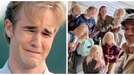 James Van Der Beek, chi è. La moglie, sei figli e cinque aborti, il tumore e il meme: «Mia figlia l'ha scoperto e lo usa contro di me»