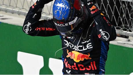 Formula 1, la festa di Max Verstappen a Las Vegas