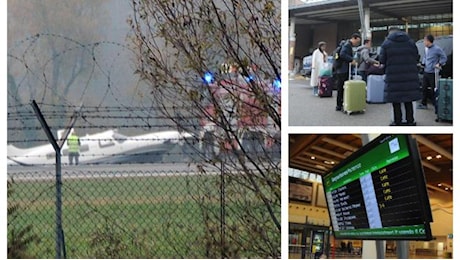 Treviso, aereo da turismo finisce fuori pista: l'aeroporto Canova riaperto dopo sei ore di stop