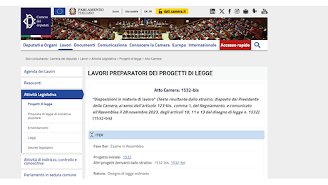 DDL Lavoro 2024: le novità nel testo in esame alla Camera
