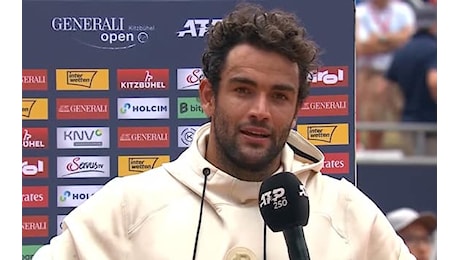 Berrettini vince l'ATP Kitzbuhel: Molto contento e stanco, Gaston mi ha fatto sudare