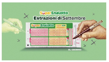 Superenalotto, Lotto e 10eLotto: le estrazioni di oggi sabato 5 ottobre