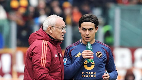 Roma, l’allenamento a porte aperte di Ranieri e Dybala manda in tilt i server: “Bad gateway”