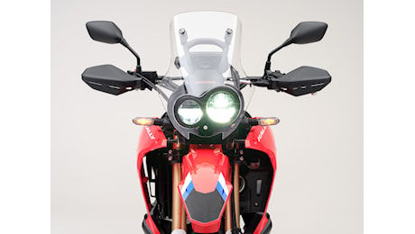 HONDA CRF300L E RALLY, ARRIVANO I LED