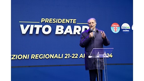 Rinviato a giudizio il governatore forzista Vito Bardi