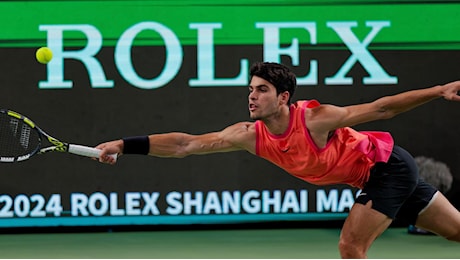 Tennis:Shanghai, Alcaraz ko con Machac che ora affronterà Sinner