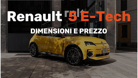 Renault 5 E-Tech: l’auto elettrica che rivoluziona il passato